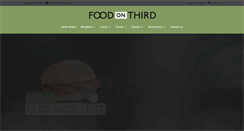 Desktop Screenshot of foodonthird.com